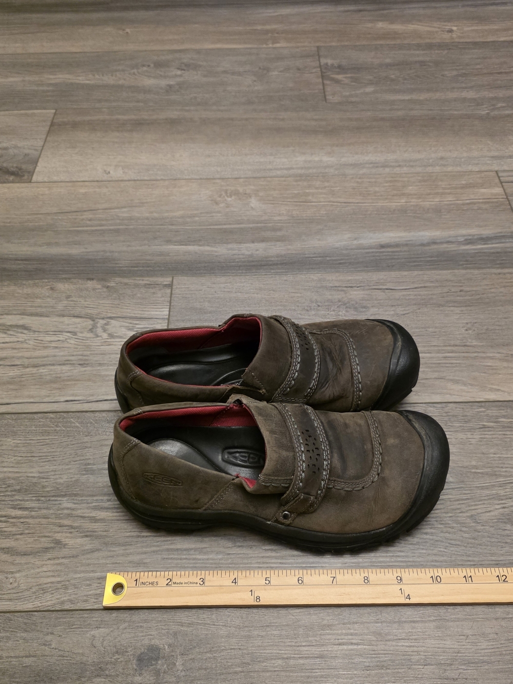 KEEN Kaci Leather Slip-Ons Size 9.5 - Picture 8 of 8